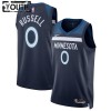 Camiseta Niños NBA Minnesota Timberwolves D Angelo Russell 2022-23 Nike Icon Edition Navy Swingman